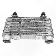 Intercooler Assembly compatible with Ford Ranger Mazda BT-50 B2200 B2500 B2600 Silver Aluminum Left 1999-2008