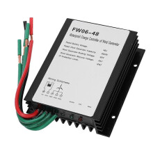 Laderegler für Windkraftanlagen, 48 V, 600 W, IP67 wasserdicht, LED-Anzeige, automatischer Batterieladeregler aus Aluminiumlegierung