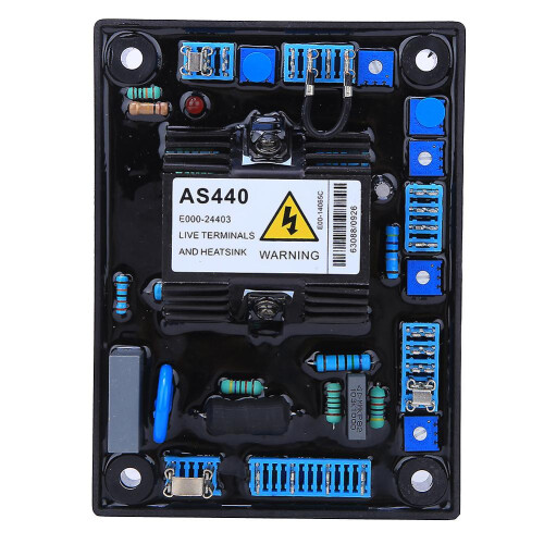 Automatic Engine Voltage Regulator, 190-264VAC, Generator Accessory, Overvoltage Low Speed Protection, 50/60HZ Adjustable
