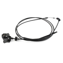 Kabel voor het openen van de motorkap, 287 cm, zwart ABS, compatibel met Jaguar XF 2009-2015, OE-onderdeelnummer C2Z29301