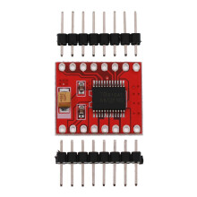 Módulo de accionamiento de motor TB6612FNG, 1A por canal, entrada 4.5-10V, tamaño compacto compatible con múltiples microcontroladores