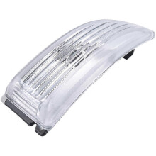 Right Side Wing Mirror Indicator, Front Right, White ABS, compatible with Ford Everest Ranger T6 2012-2018