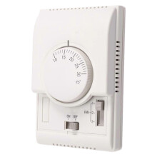 Termostato per climatizzatore centralizzato, pannello di controllo della temperatura a parete compatibile con Honeywell T6373A1108 Single Cooling