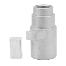 Bevestigingsonderdeel linkerarmsteun, armsteunverstellerbus, compatibel met Volkswagen T5 T6 Multivan Bus vanaf 2003, zinklegering