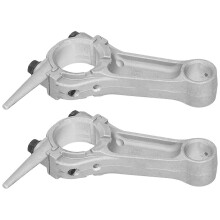 2 bielas para generador de gasolina compatibles con Honda GX160 GX200 168F 2-2.5KW, accesorio de repuesto de aluminio.