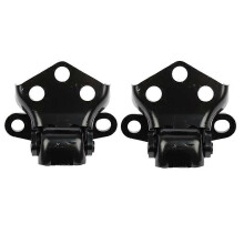 stuks achterklepscharnieren, metalen zwarte deurscharnierconversiekits compatibel met Toyota Land Cruiser Prado 1KZT 3RZF 5VZFE 1996-2002