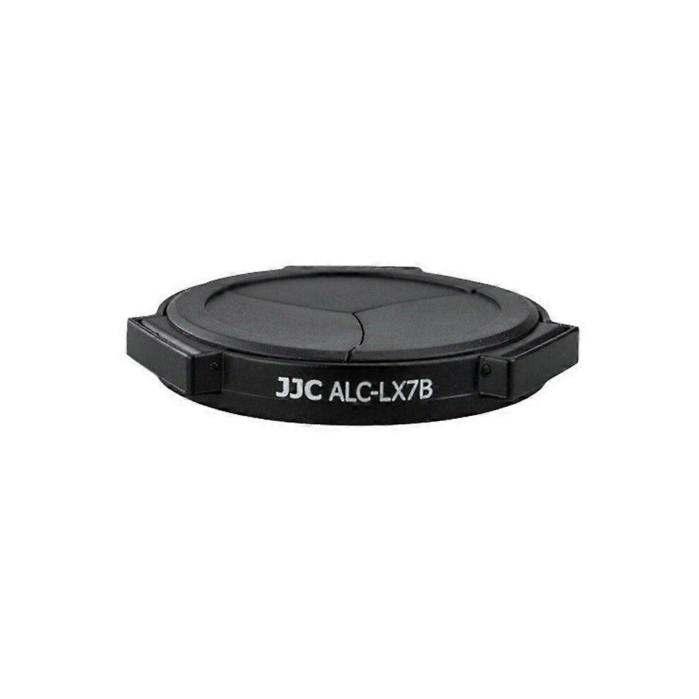 Automatic Camera Lens Cap, Ultra-Thin Self-Retaining, Compatible With Panasonic Dmc-Lx7, Leica D-Lux6 Black 6933168125947