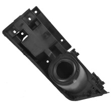 Tankdeckelgehäuse und Scharniersatz, kompatibel mit Ford Transit 150 250 350 350 HD 2015–2023, schwarz ABS-Kunststoff, Benzinmotoren