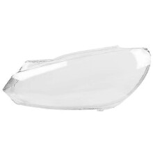 Car Headlight Clear Lens Cover compatible with Volkswagen Golf 6 MK6 2010-2014, Left Side, Transparent ABS with UV Protection