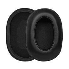 Cuscinetti auricolari di ricambio compatibili con Sony MDR-Z1000 ZX1000 ZX700, spugna a memoria di forma ad alta densità, 2 pezzi, neri
