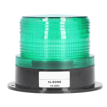 Stroboskopowe światło ostrzegawcze LED 12V-24V, widoczne z 200 m, odporne na warunki atmosferyczne, do samochodów i placu budowy