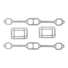 Manifold and Riser Gaskets compatible with VOLVO PENTA OMC 5.0L 5.7L GL GXI V8 1992+ Engine