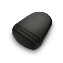 Motorcycle Passenger Rear Pillion Cover Cushion compatible with Suzuki GSXR600 GSXR750 2008-2010 Black PU Material