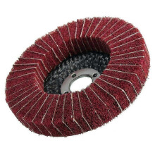 Abrasive Fiber Polishing Buffing Disc, 10cm Outer Diameter, 1.5cm Aperture, 40g, for Industrial Polishing