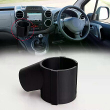 Suporte de Copos de Encaixe para Carro, Resistente ao Calor, Estável, Furo 80mm, Compatível com Peugeot Partner Citroen Berlingo
