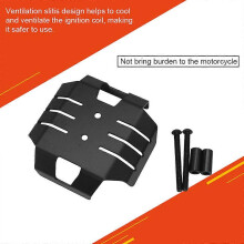 Motorcycle Ignition Coil Guard Protective Cover, Aluminum Alloy, compatible with Harley-Davidson PA1250 Pan America 1250 2021+, Black