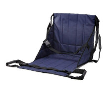 Wheelchair Transfer Board Portable Polyester Emergency Evacuation Device for Seniors Patient Transfer for Stairs Cars Chairs Beds