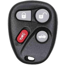 Controle Remoto de Chave de Carro 4 Botões Sem Chave Compatível com Chevrolet Corvette 2002 Cadillac DeVille FCC KOBLEAR1XT