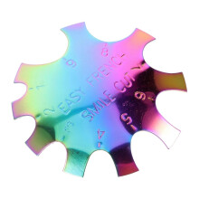 Nail Art Stamping Plates, Stainless Steel Nail Stencils Templates, for DIY Manicure, Home and Professional Salon Use