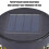 Metal Solar Lights with Flower Shadow Projection for-2 pack 7