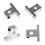 Linear Optical Axis Vertical Bracket, 4PCS 8mm Alloy Fixed Support Compatible with 3D Printer, 42 x 33mm 1