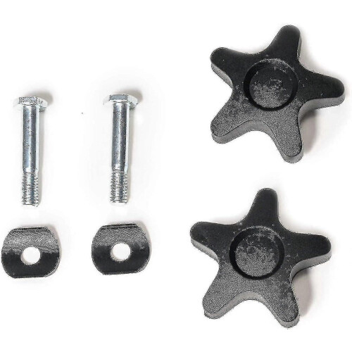 2 Arms Plastic Knob 2 Screw compatible with HL420 Rollator