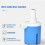 (6mins, Inner Side) 1/2'' 3/4'' 1'' Practical Water Level Control Durable Replacement Full Automatic Float Valve Anti Corrosion Nylon ball balve 5