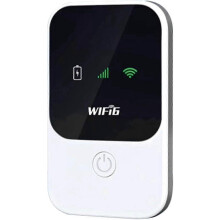 Draagbare wifi 5G LTE mobiele hotspot, 2400mAh, 8 uur gebruikstijd, 500Mbps snelheid, voor reizen, werken op afstand en buitengebruik