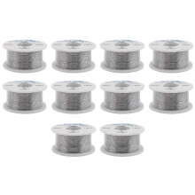 10 stuks 1,0 mm 63/67 lasdraad, compatibel met automatische soldeerapparaten, handbediende apparaten met automatische tintoevoer.