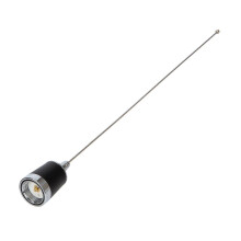 Kfz-Mobilfunkantenne, Dualband 220/250 MHz, 3 dBi/5 dBi Gewinn, 100 W, NMO-Anschluss, 51,5 cm omnidirektionale Vertikalantenne