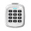 Wireless Keypad, 280-868MHz Fixed Rolling Code 50-200m Wireless Gate Garage Door Remote Control, White 1