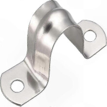 Heavy Duty U Shape Tube Clamps, 30 Pack, 20mm Diameter, 304 Stainless Steel, Corrosion Resistant