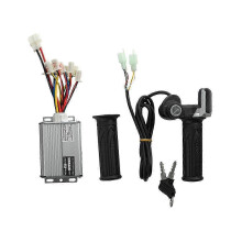 48V 1000W Bürstenmotor-Gasgriff-Set für Elektroroller, passend für 7/8-Zoll-Griffe