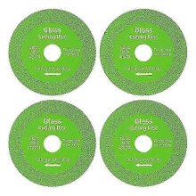 4er-Pack Glastrennscheiben, Diamanttrennscheiben aus Legierungs-Schmirgel für Glas-, Keramik- und Weinflaschen