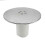Shower Drain Plug Cover, 90mm 115mm Replacement, Plastic Chrome Plated with Quick Release Cup 1