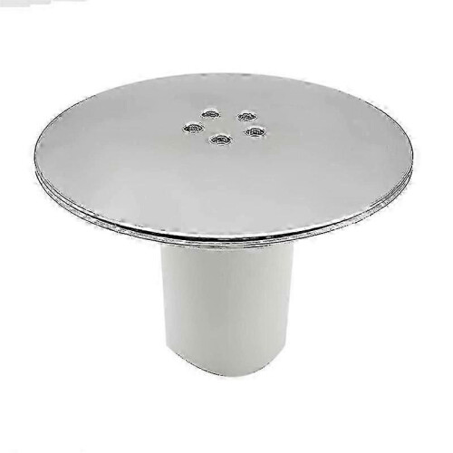 Shower Drain Plug Cover, 90mm 115mm Replacement, Plastic Chrome Plated with Quick Release Cup