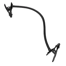 Background Holder C Clamp, 51.5cm Metal Flexible Arm, 0.3KG Black for Photo Studio Camera Accessories