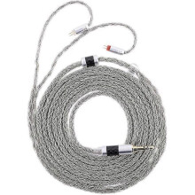 16-core Silver-plated 2m In-ear Monitor Extension Cable, compatible with Linsoul Tripowin Kiwi Ears Cadenza