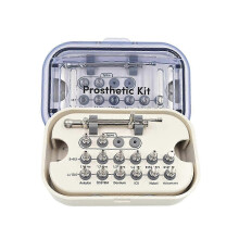 Kit de tournevis dynamométrique universel pour implants dentaires, 10-70 Ncm, acier inoxydable qualité médicale autoclavable 132C, 16 tiges