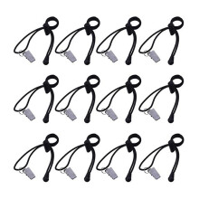 12 Fotohintergrundclips, 20 cm lange Edelstahl-Hintergrundclips für Studiofotografie und Videoaufnahmen