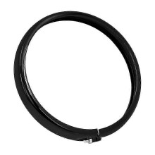 5,75 inch zwarte metalen sierring voor motorfietskoplamp, compatibel met Harley Sportster Iron 883 1200 Dyna Softail Street Bob FXBB