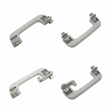 Interieur plafondhandgreep grijs ABS compatibel met Skoda Superb 2 II 2009-2014 OE 8KD857607B 8KD857608A 8KD857607C