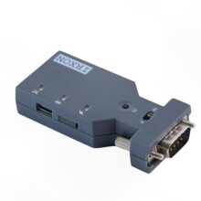 Bluetooth-RS232-Adapter, BLE-Bluetooth-Konnektivität, grauer Kunststoff-Seriell-Port-Funkkonverter