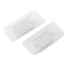 Kentekenplaatverlichting compatibel met Mercedes-Benz W242 W246 B-Klasse, ABS-materiaal, set van 2 stuks