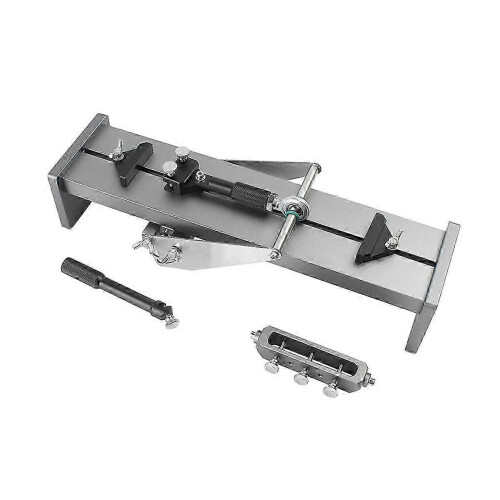 Knife Sharpening Frame, Aluminum Fixed Angle Sharpener for Scissors Planer Chisel, Silver Sharpening Tool
