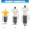 Efficient Fish Tanks Pump Replacement Part Plastic-HQB2500 2