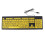 Ergonomic Waterproof Keyboard with Large Print Keys for Low Vision 1