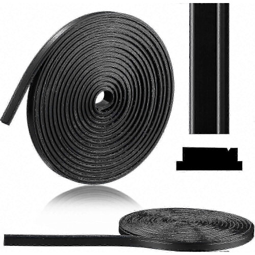 Tira Magnética Flexível para Porta de Chuveiro, 134 Polegadas, Cortável, Compatível com Portas de Vidro Com e Semi Moldura