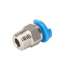Pneumatický priamy konektor M10 pre extrudér 3D tlačiarne, kompatibilný s fitingom PC4-01, nehrdzavejúca oceľ