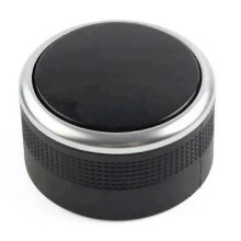 Pomello della leva del cambio, in plastica nera e argento, compatibile con Land Rover Jaguar Range Velar Sport XF XE F-Pace LR093842 T2H11787